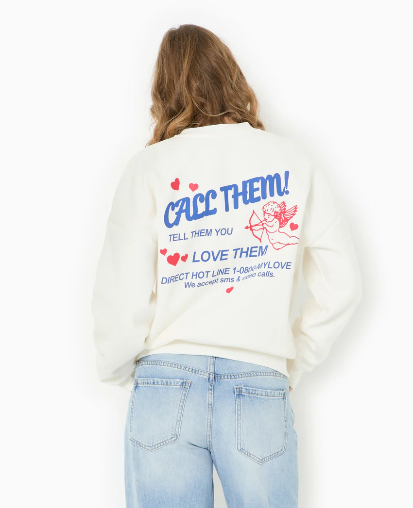 Pimkie Sweat oversize avec print poitrine et dos