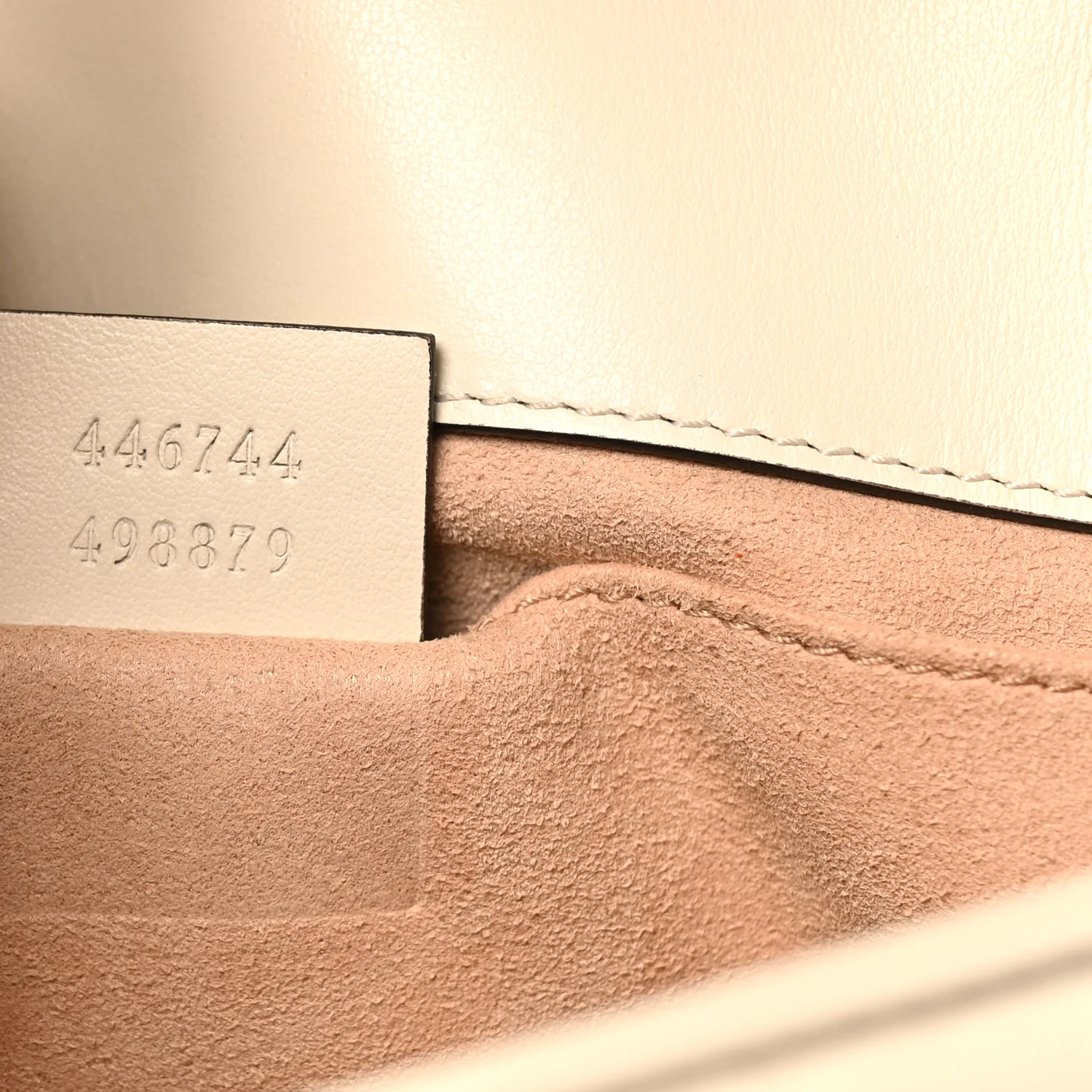 Calfskin Matelasse Mini GG Marmont Shoulder Bag White - Top Club