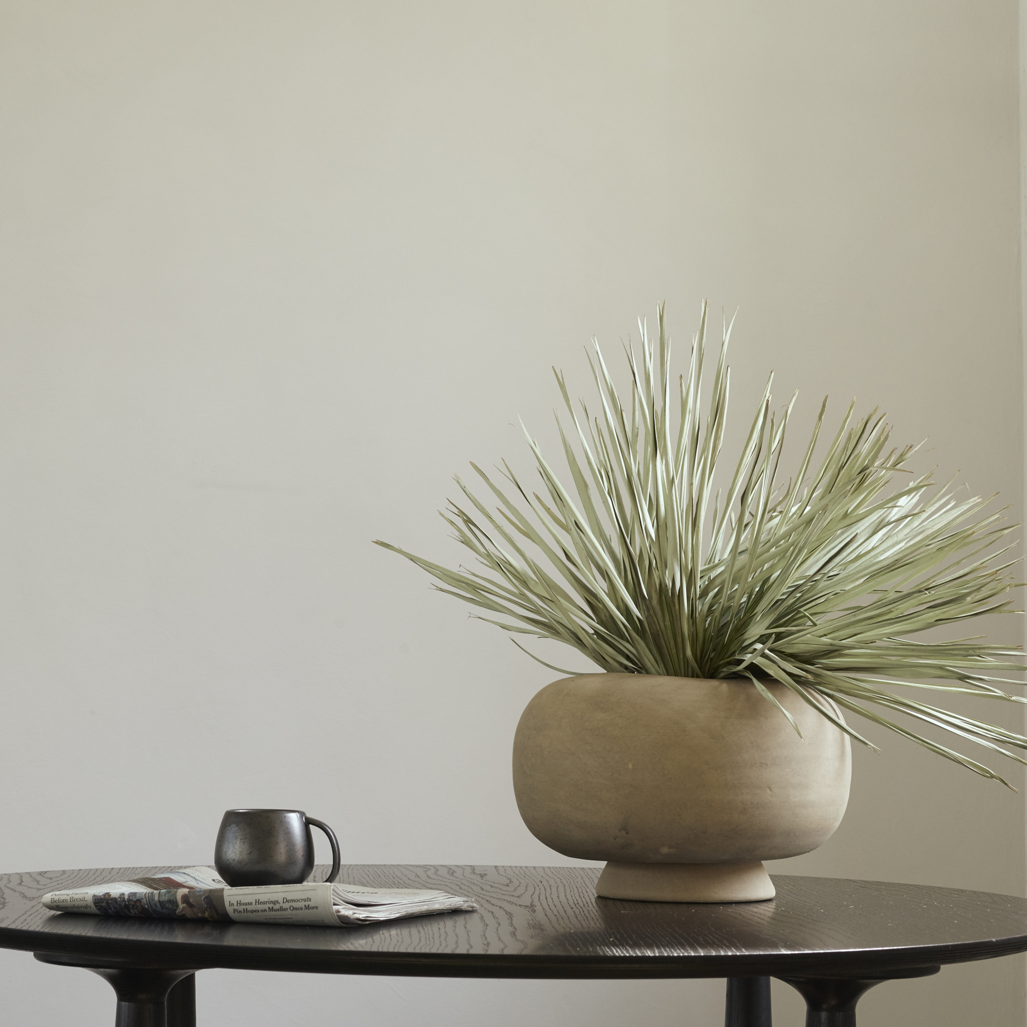 Kabin Vase Fat Black