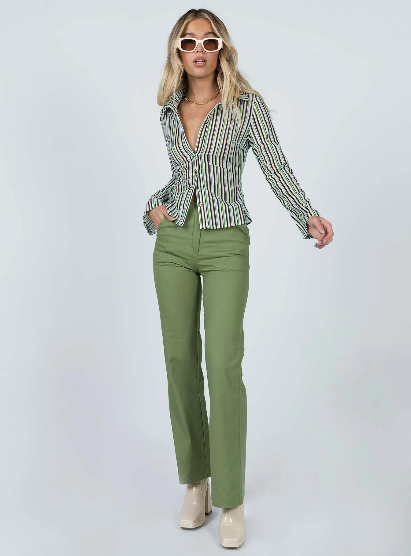 Anni Stripe Shirt Multi