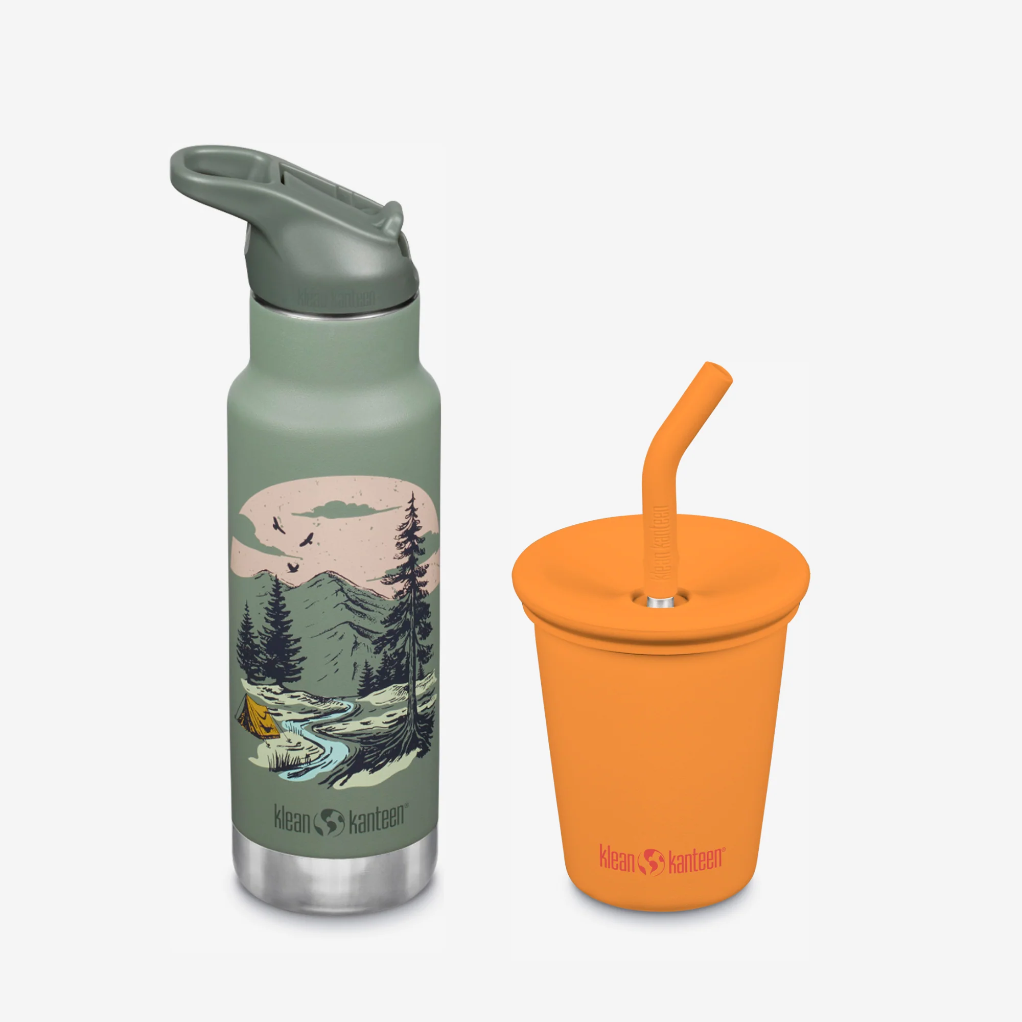 Kid's Sippy Cup and Water Bottle Set