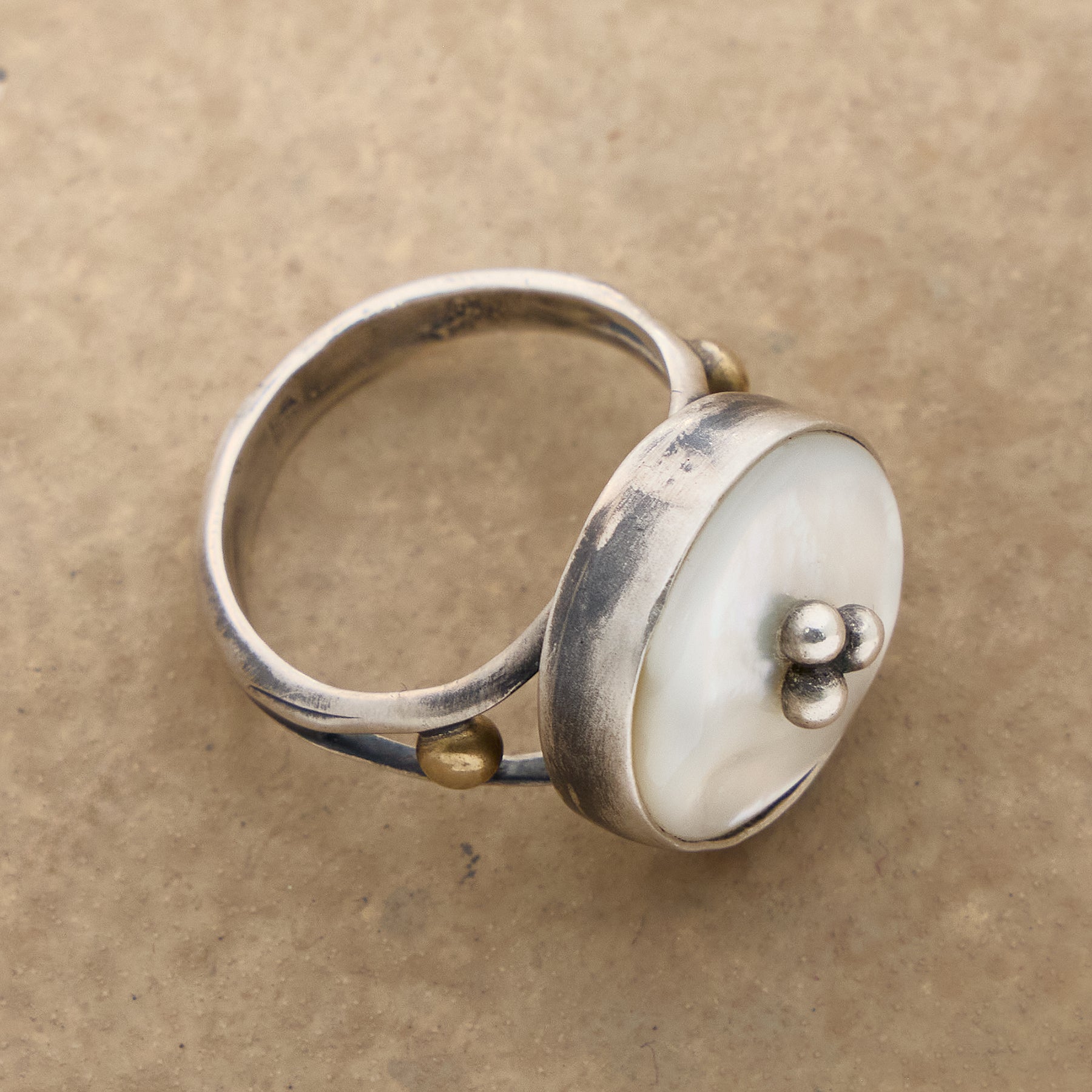 Ophir Mother of Pearl Ring - Sundance Living