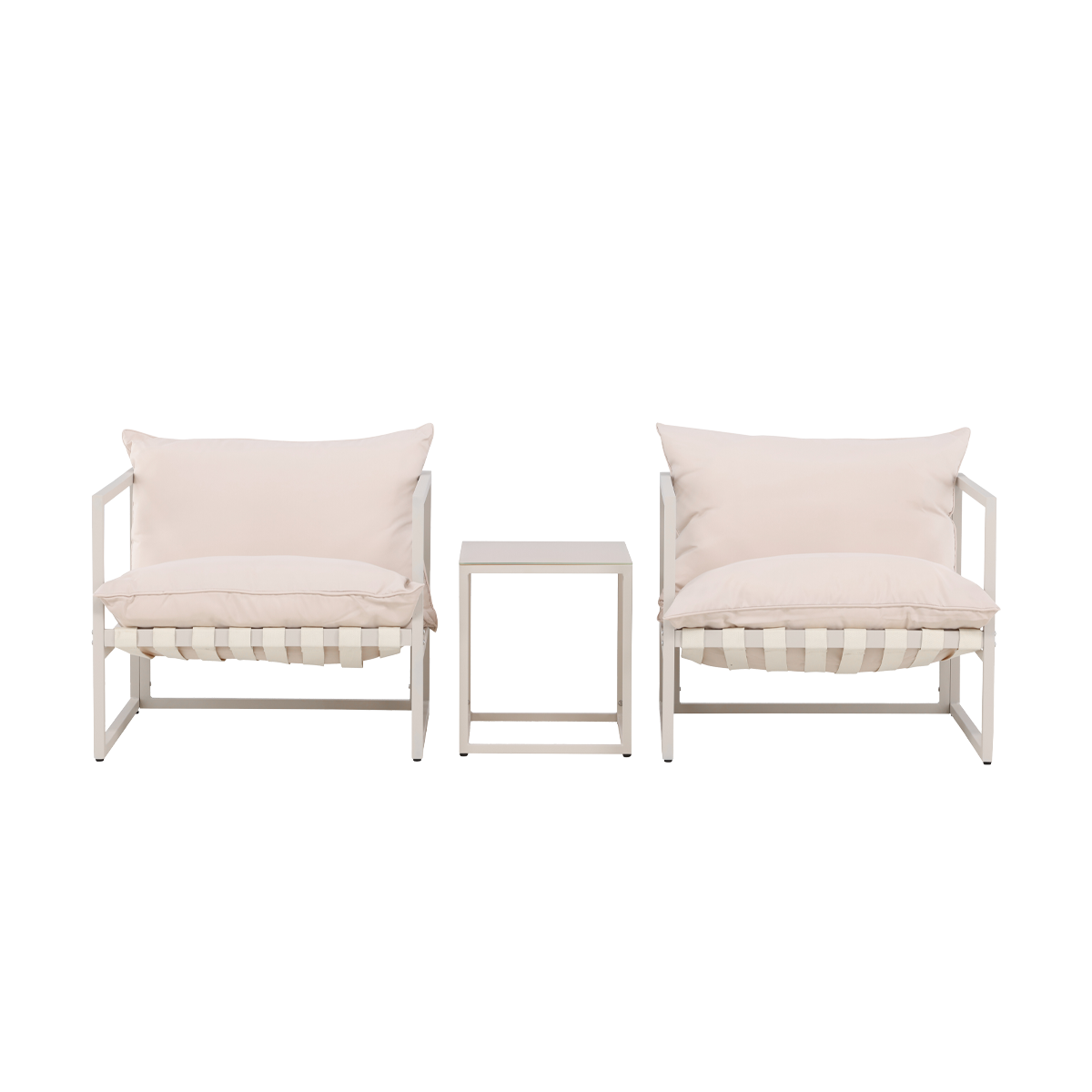 Tuin loungeset Ebba 3-delig Beige