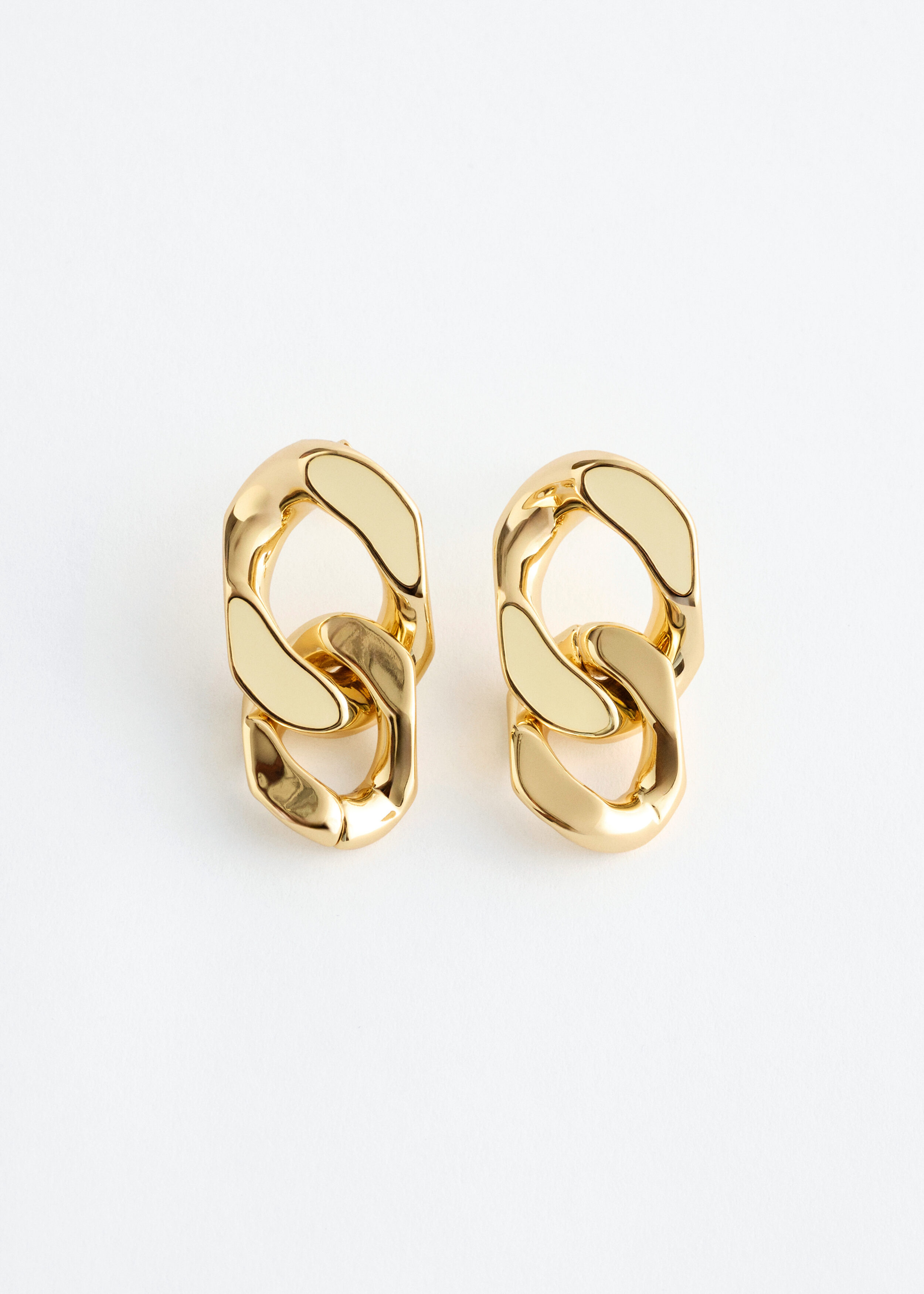 & Other Stories BOLD CHAIN-LINK EARRINGS