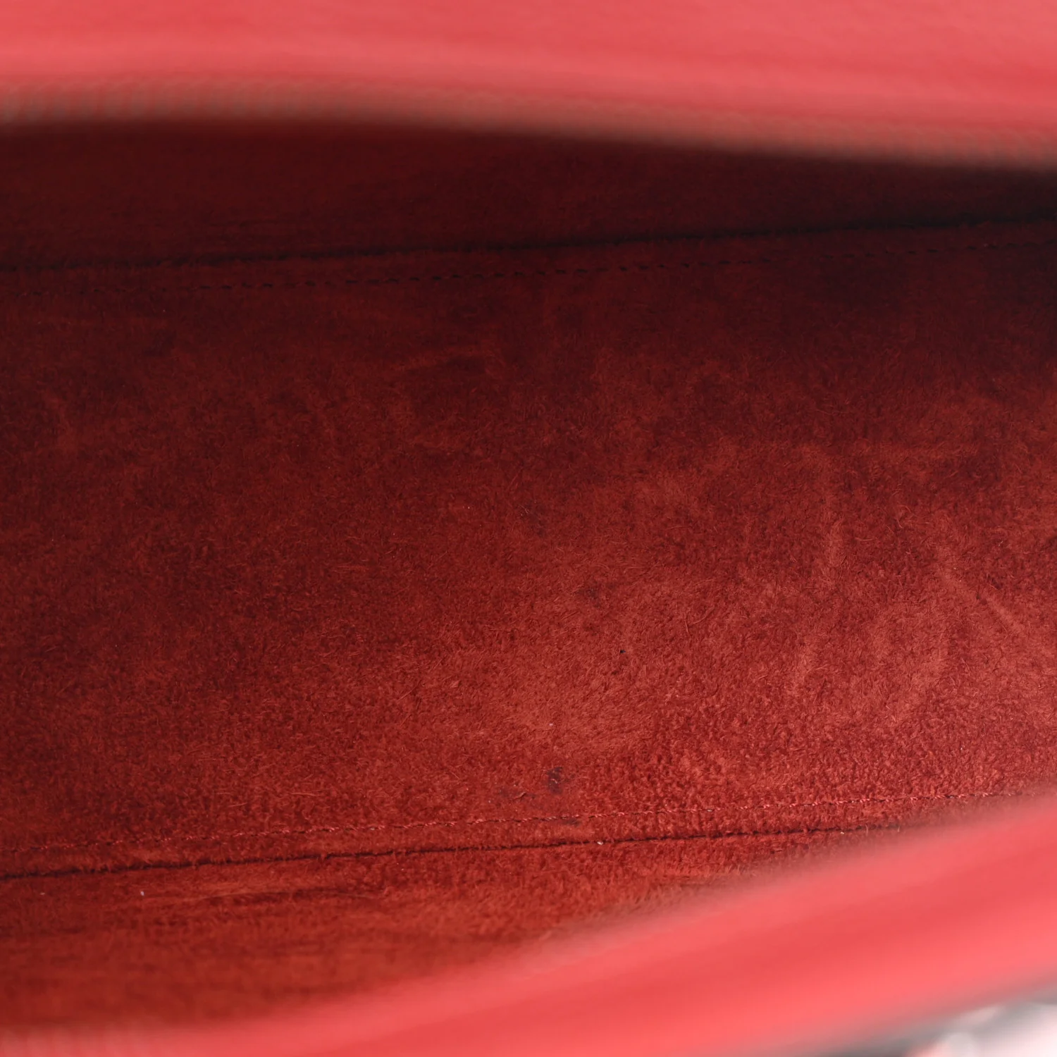 Drummed Calfskin Nano Luggage Merlot - Top Club