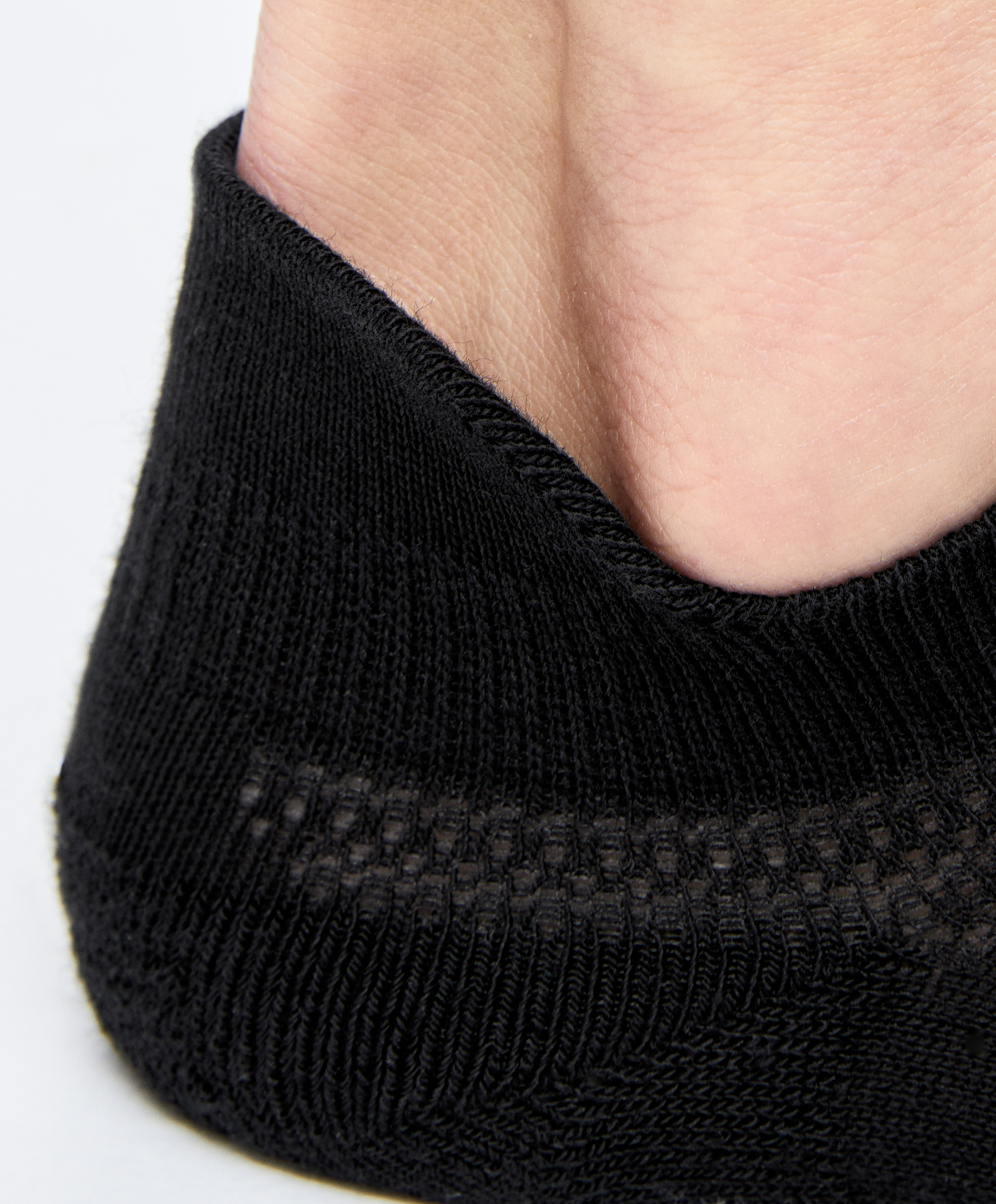OYSHO 3 pairs of tab cotton blend sports sneaker socks