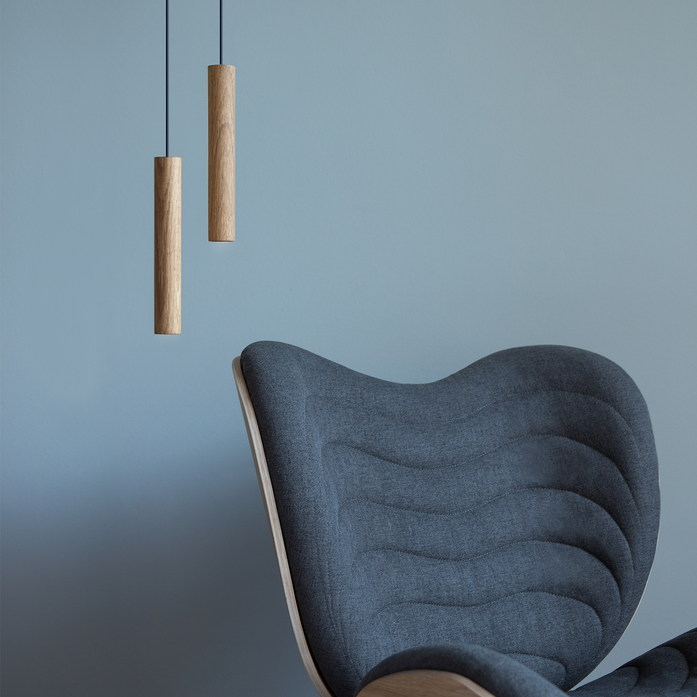 Hanglamp Chimes Donkerbruin