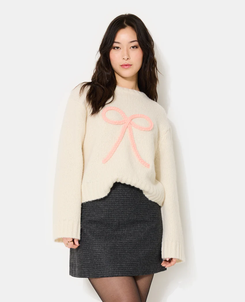 Pimkie Pull en maille avec nœud