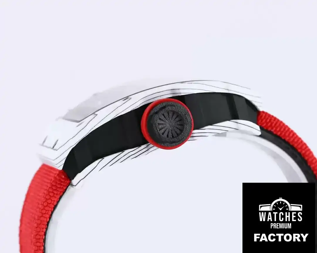 Richard Mille RM35-01 BBR Factory Red Fabric Strap