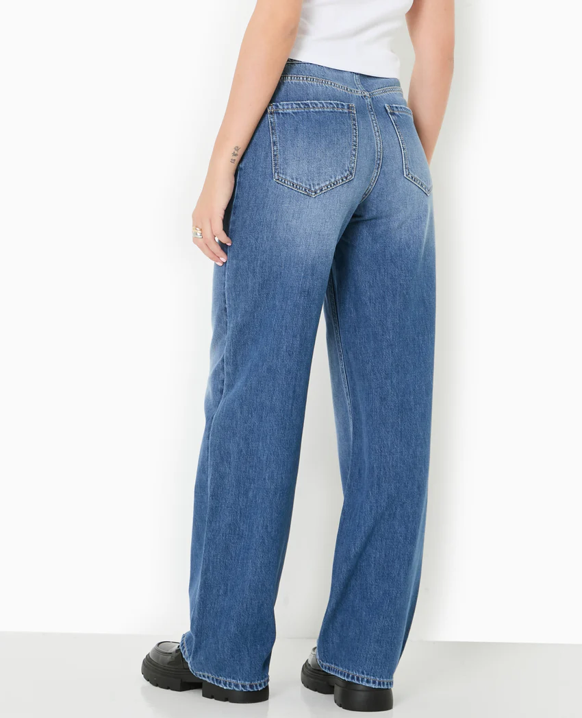 Pimkie Jean wide taille haute