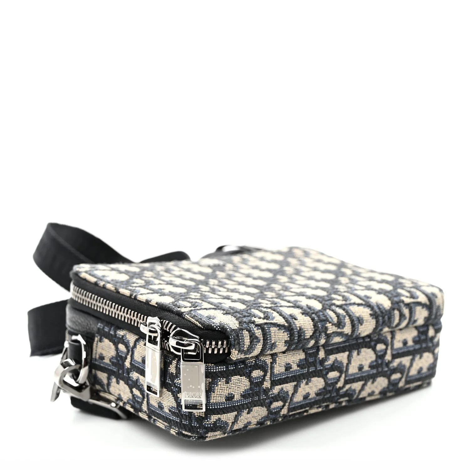 Oblique Messenger Pouch Black - Top Club
