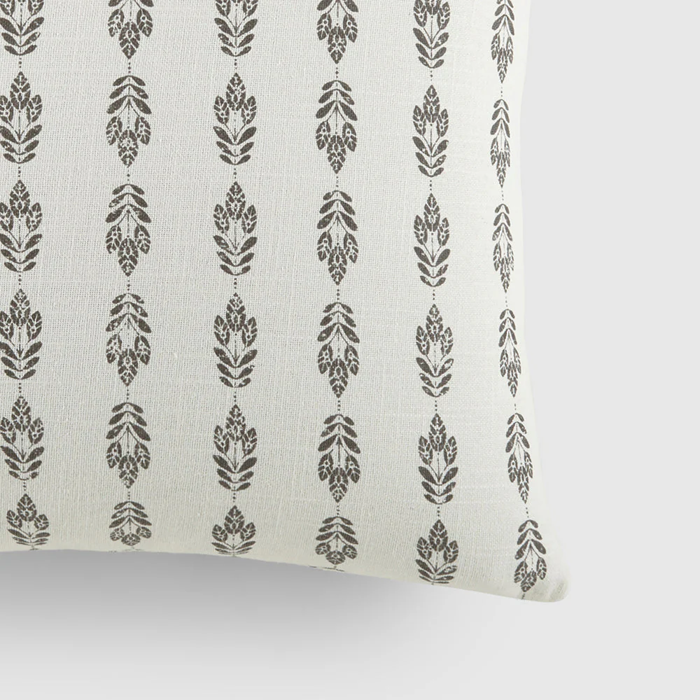 Folk Leaves Décor Throw Pillow (Sale)