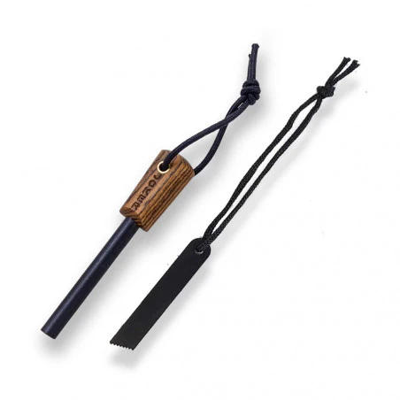 Rockwest PLANO whistle with ring - matte black