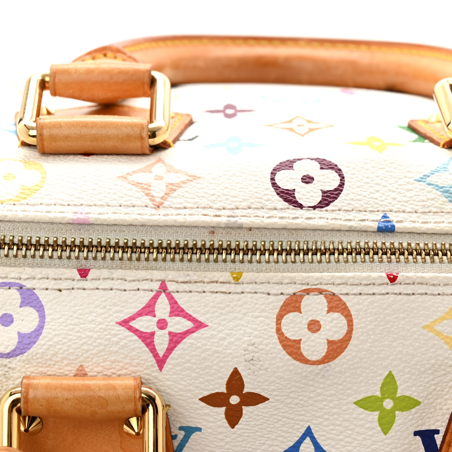 Monogram Multicolor Speedy 30 White - Top Club