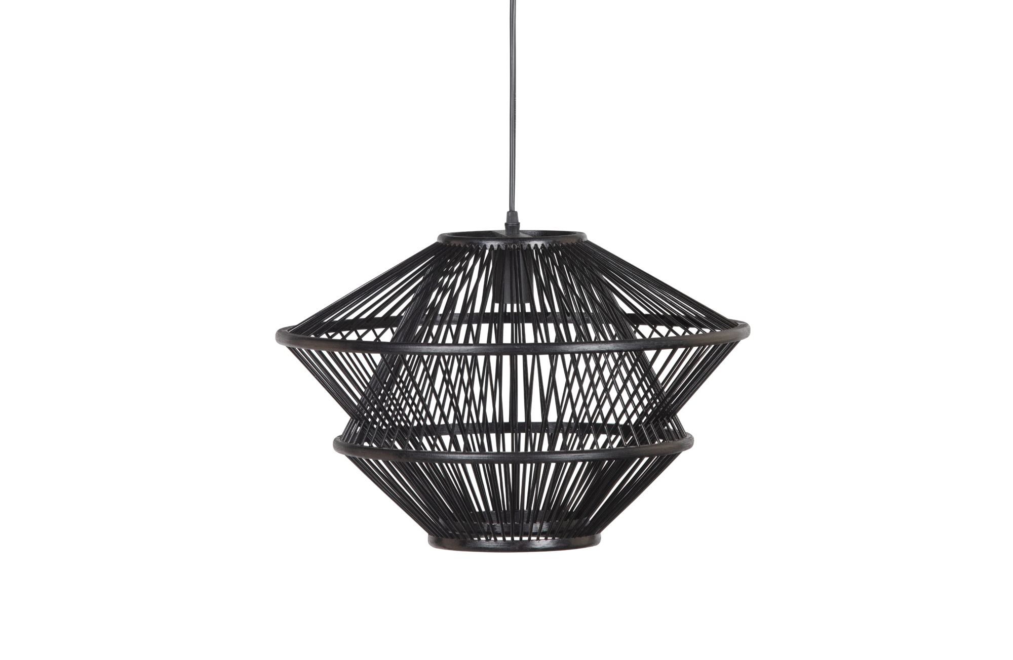 Hanglamp Bamboo - Zwart