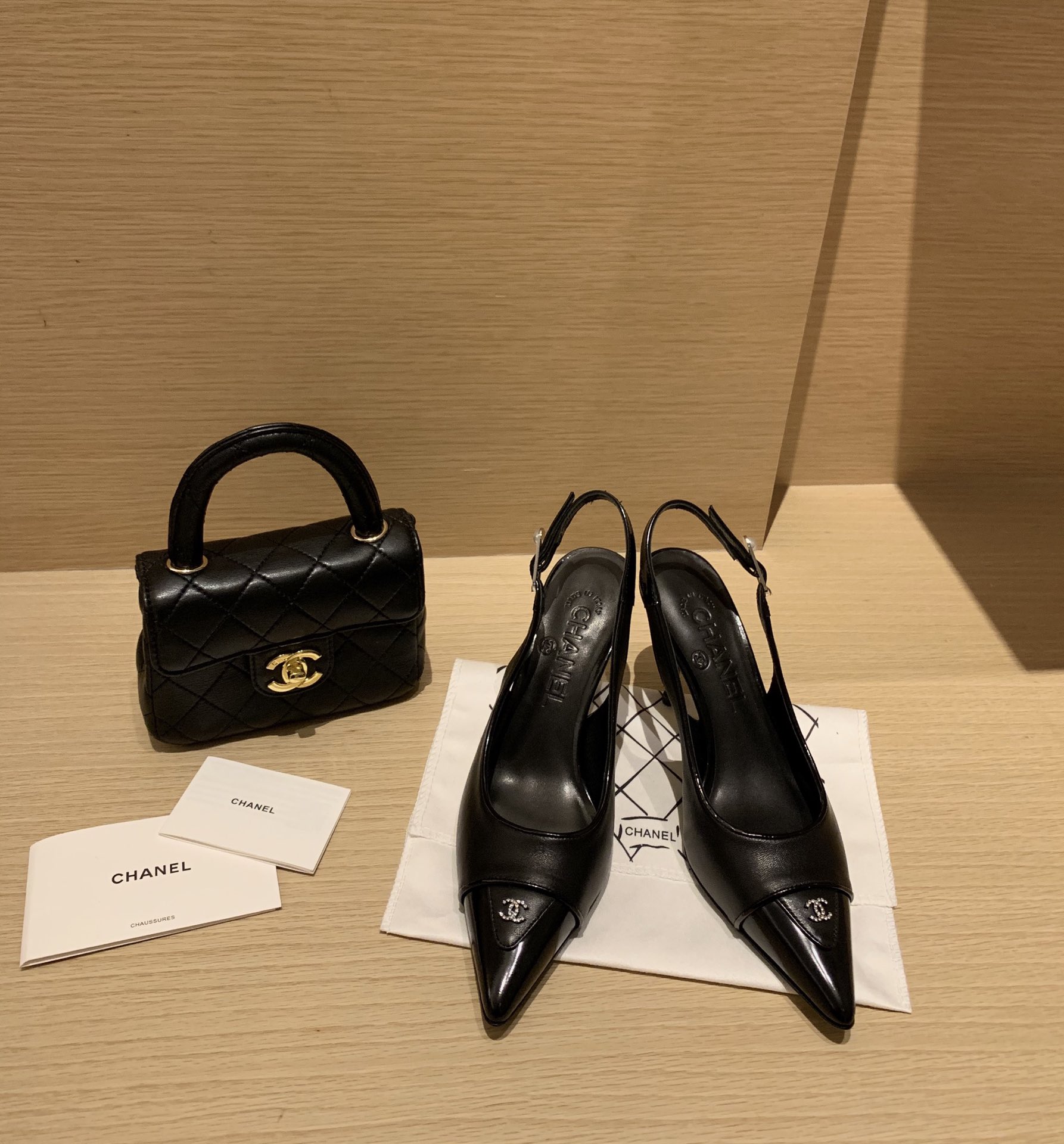 CHANEL SLINGBACK 48 7CM - Sneaker Replica Workshop