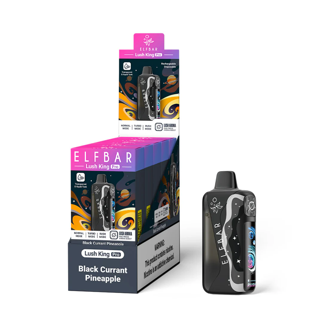 ELFBAR Lush King Pro ładowalny jednorazowy e-papieros (wszystkie smaki)