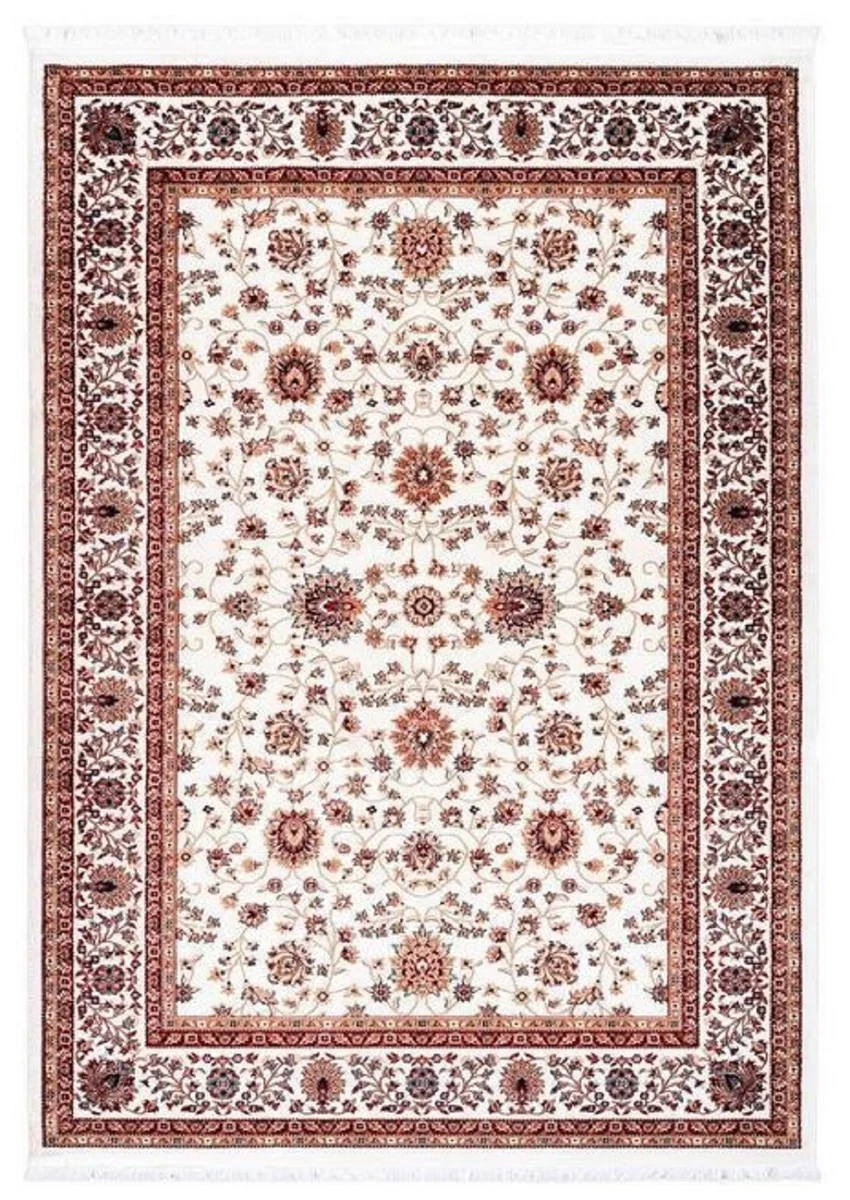 Living room carpet with oriental ornaments cream / multicolored - various sizes