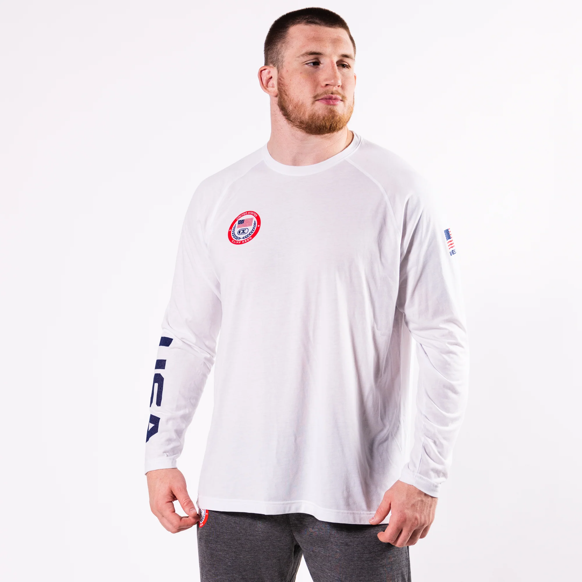 USA Long Sleeve Tee - MoB Apparel