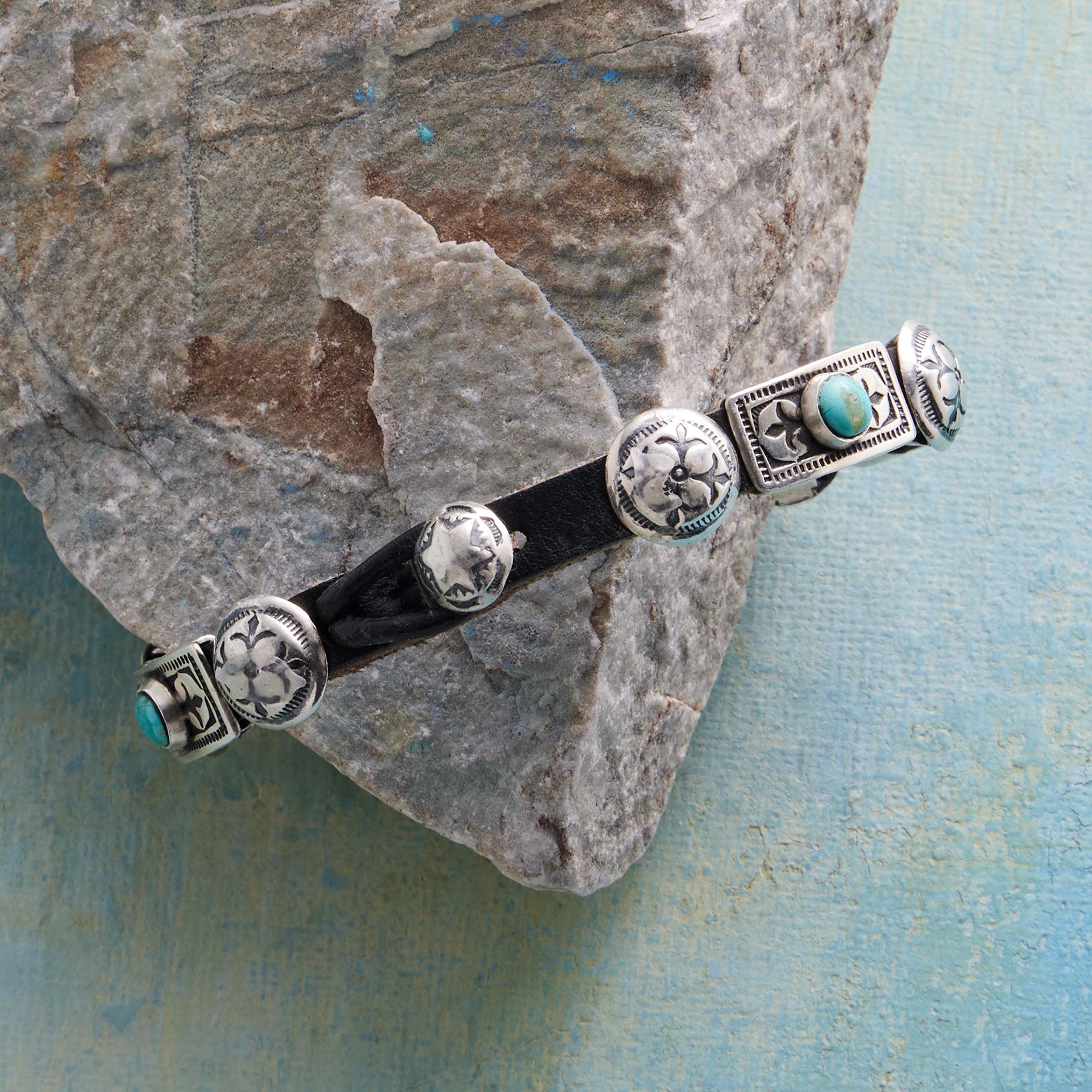 Fleur De Lys Concho Bracelet - Sundance Living