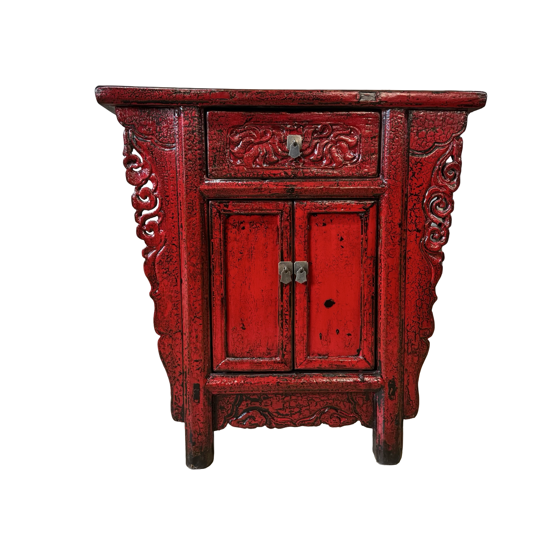 Dressoir Shanxi 2deur 1la rood