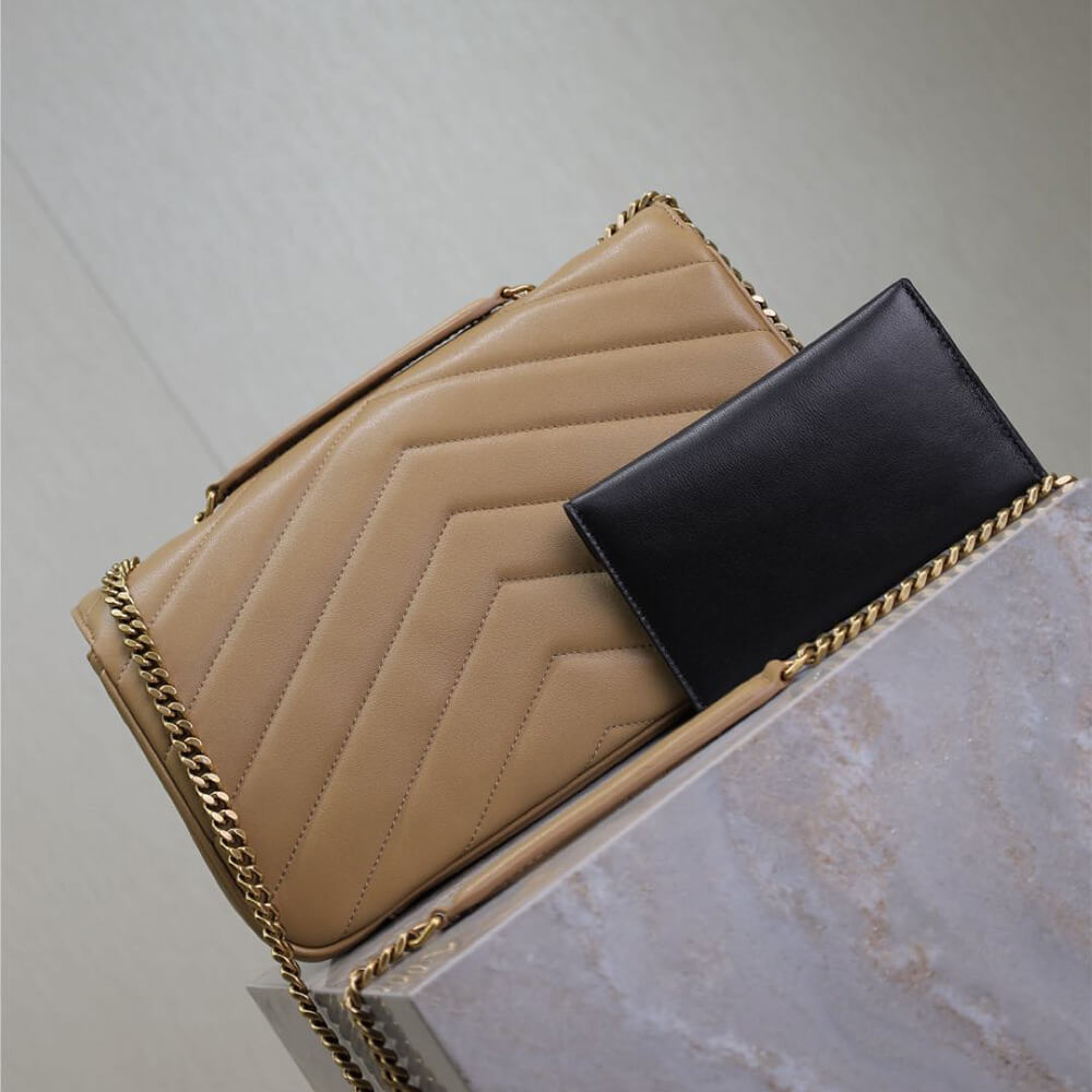 YSL LOULOU medium in MATELASSE lambskin - Top Club