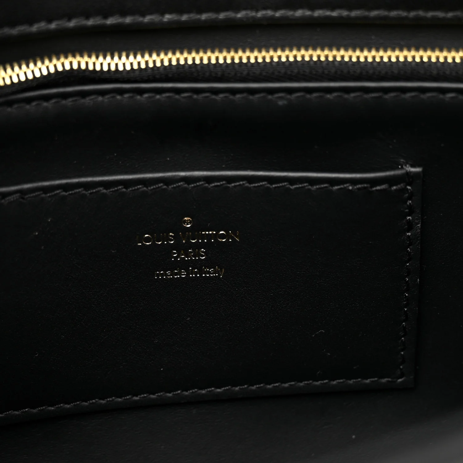 Lambskin Malletage Top Handle GO-14 GM Black - Top Club