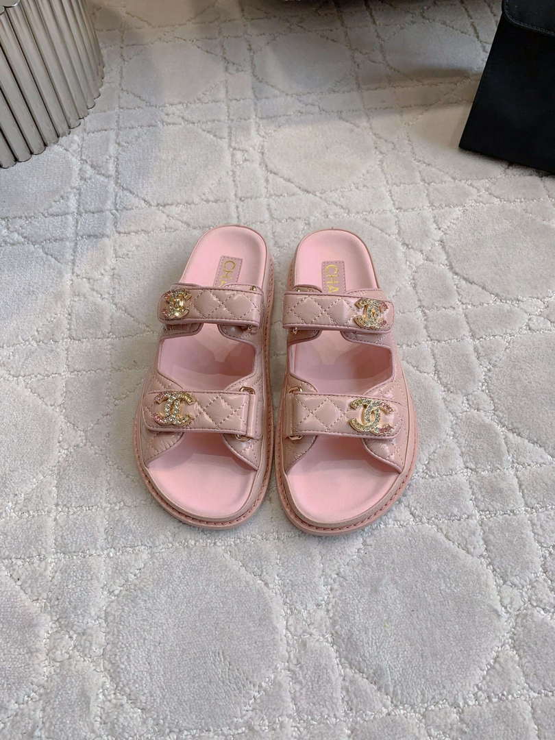 Chanel Women's Velcro Sandals Fashion Shoes C93422 - Sneaker Replica Workshop