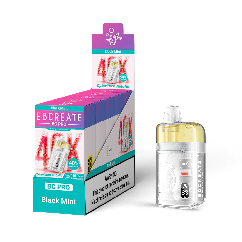 EBCREATE BC PRO Rechargeable Disposable Vape (All Flavours)