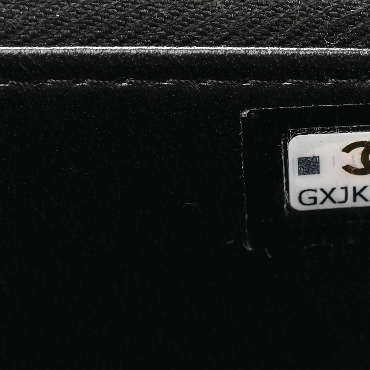 Lambskin Quilted Small Top Handle Vanity Case With Chain Black - Top Club