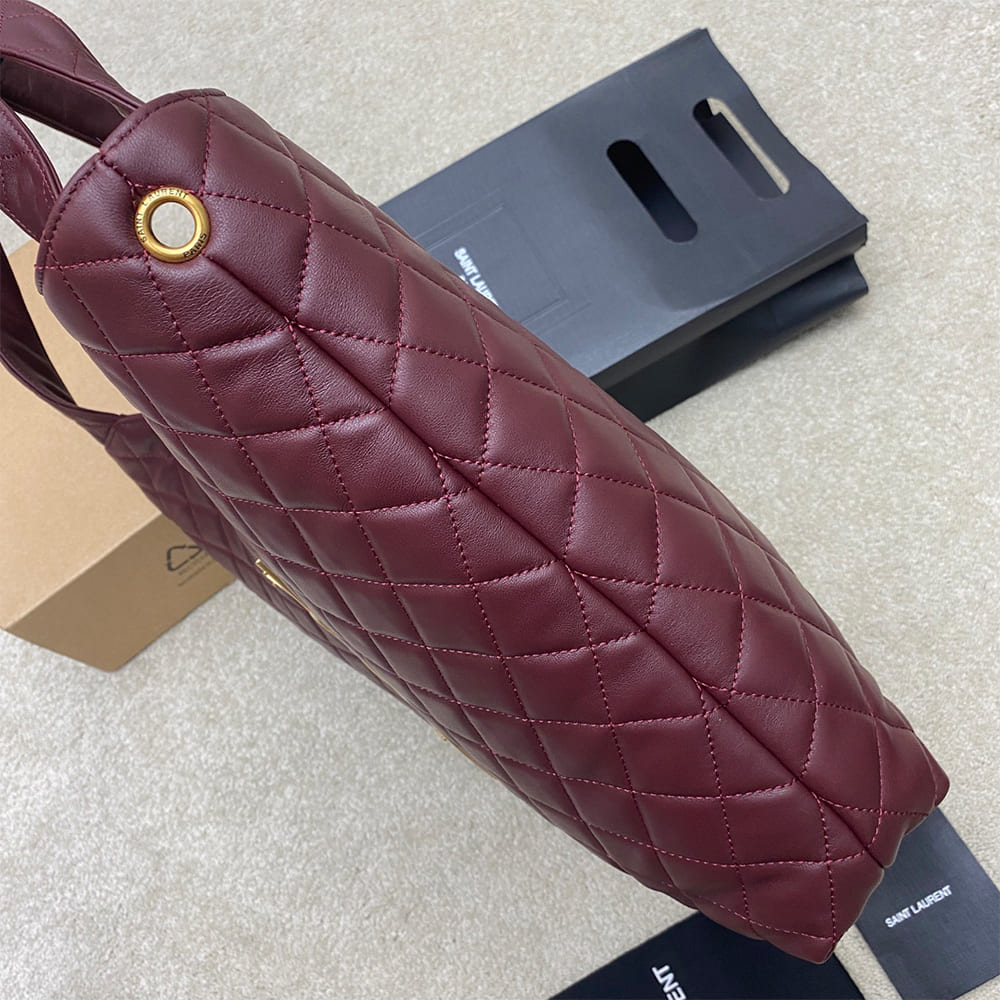 YSL ICARE MAXI SHOPPING BAG IN QUILTED LAMBSKIN(HIGH-END GRADE) - Top Club