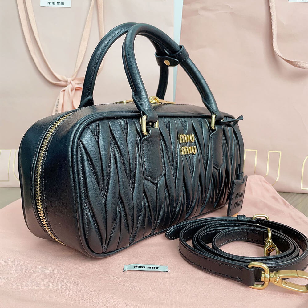 MIUMIU Large Arcadie matelasse nappa Bag(HIGH-END GRADE) - Top Club