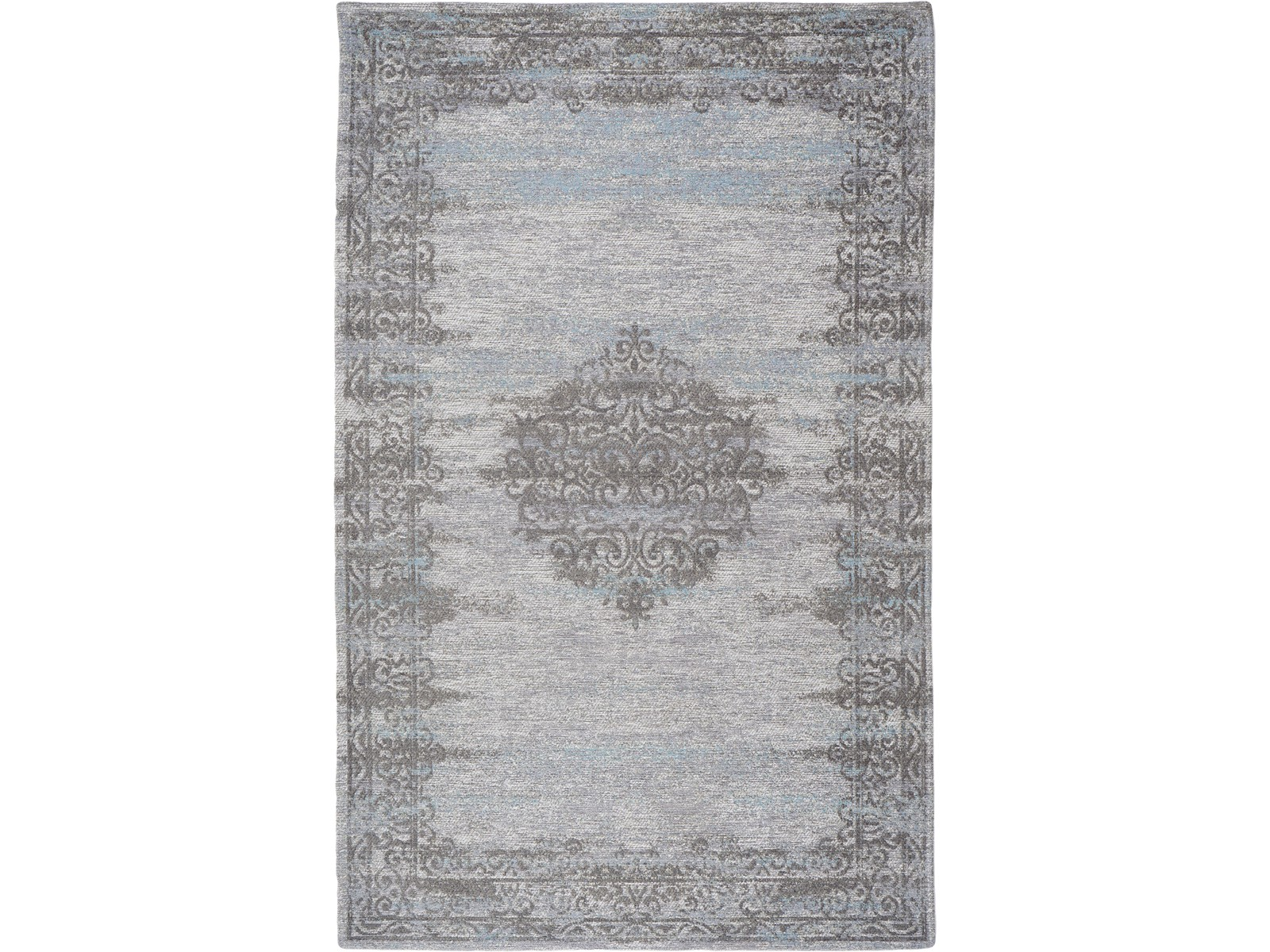 Vloerkleed Adel Medaillon 200x290 Turquoise 6023