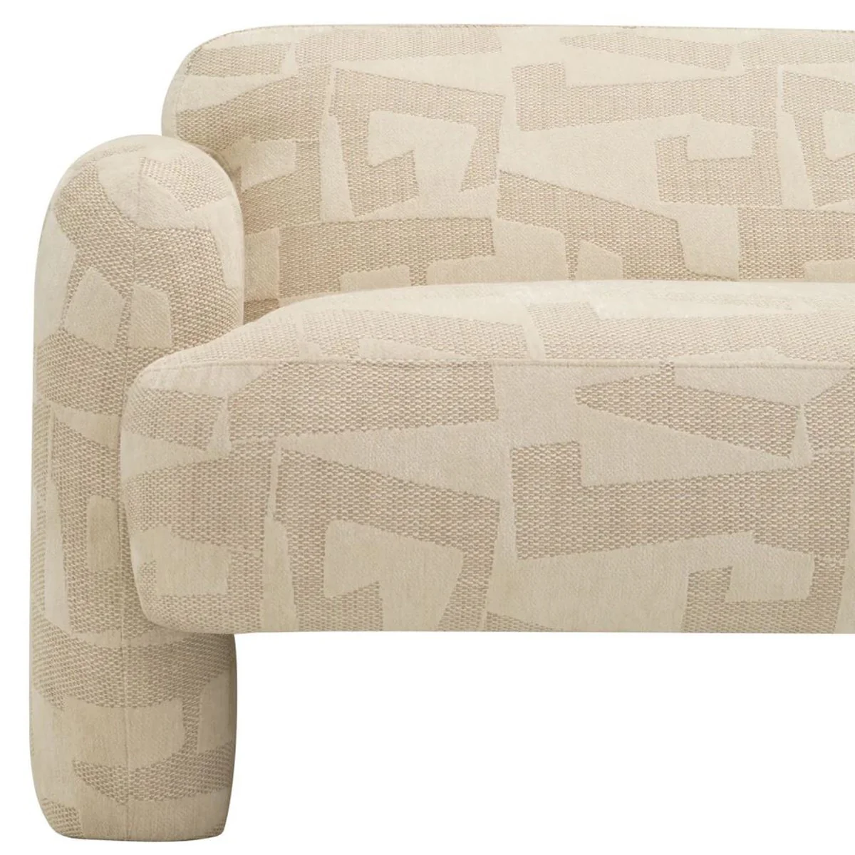 Luxury sofa sand color 220 cm - living room & hotel furniture