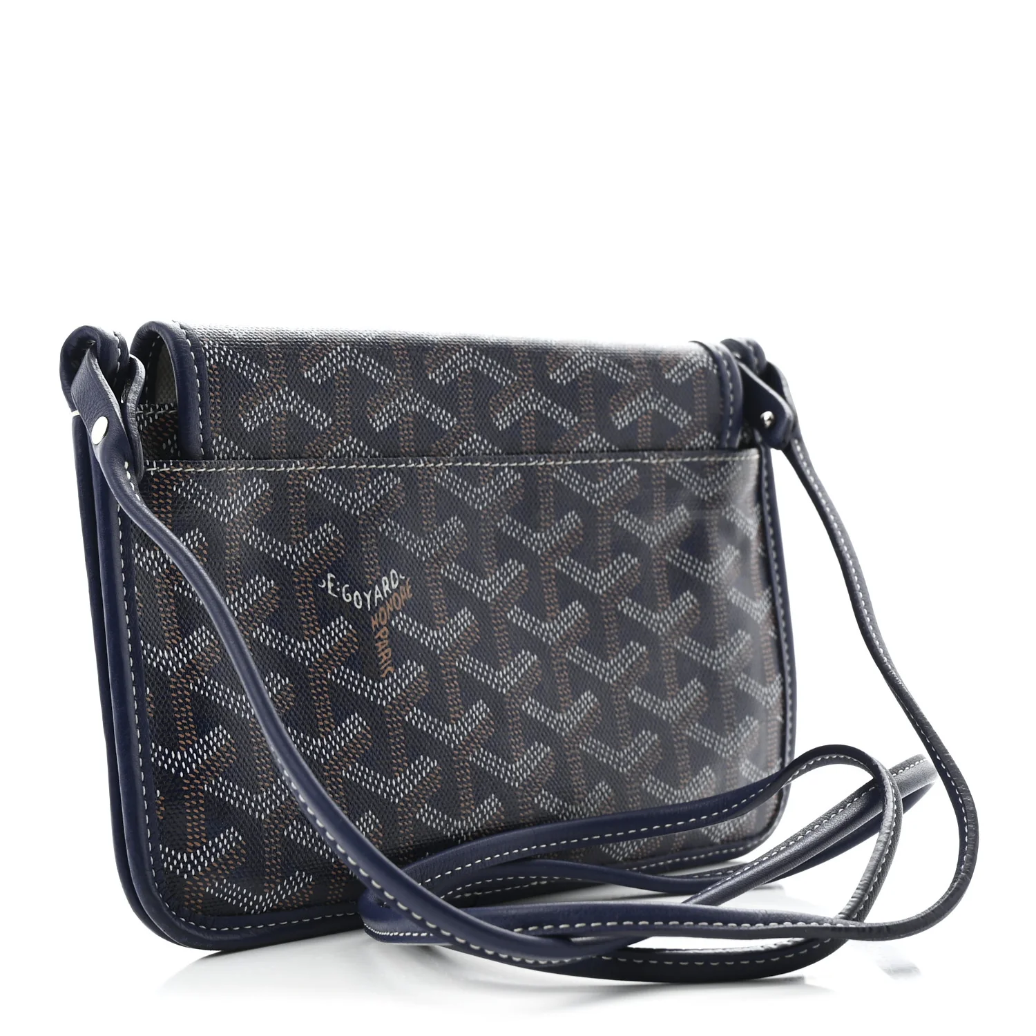 Goyardine Plumet Wallet Clutch Navy - Top Club