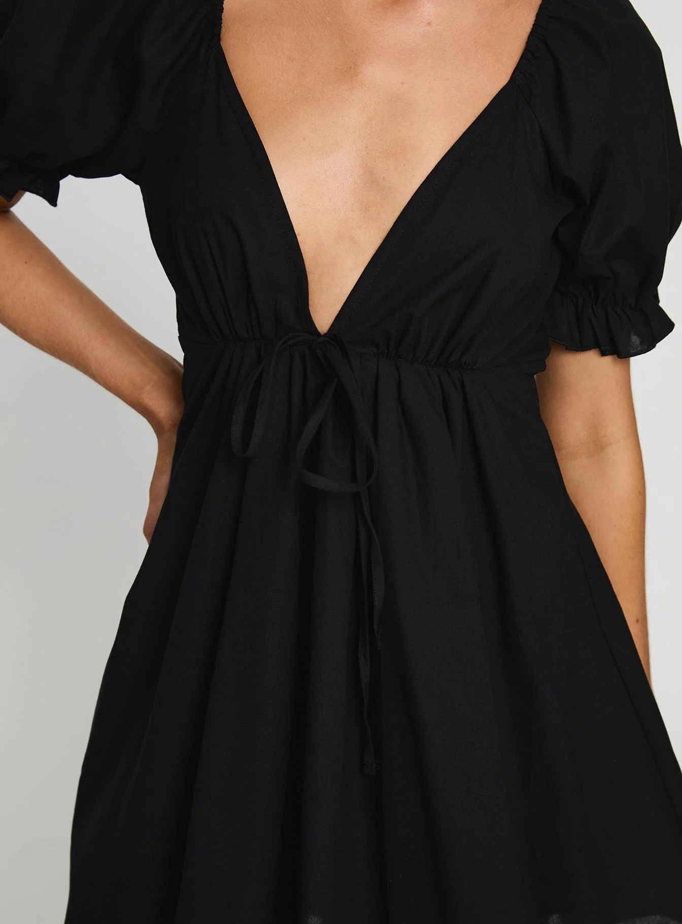 Blissful Mini Dress Black