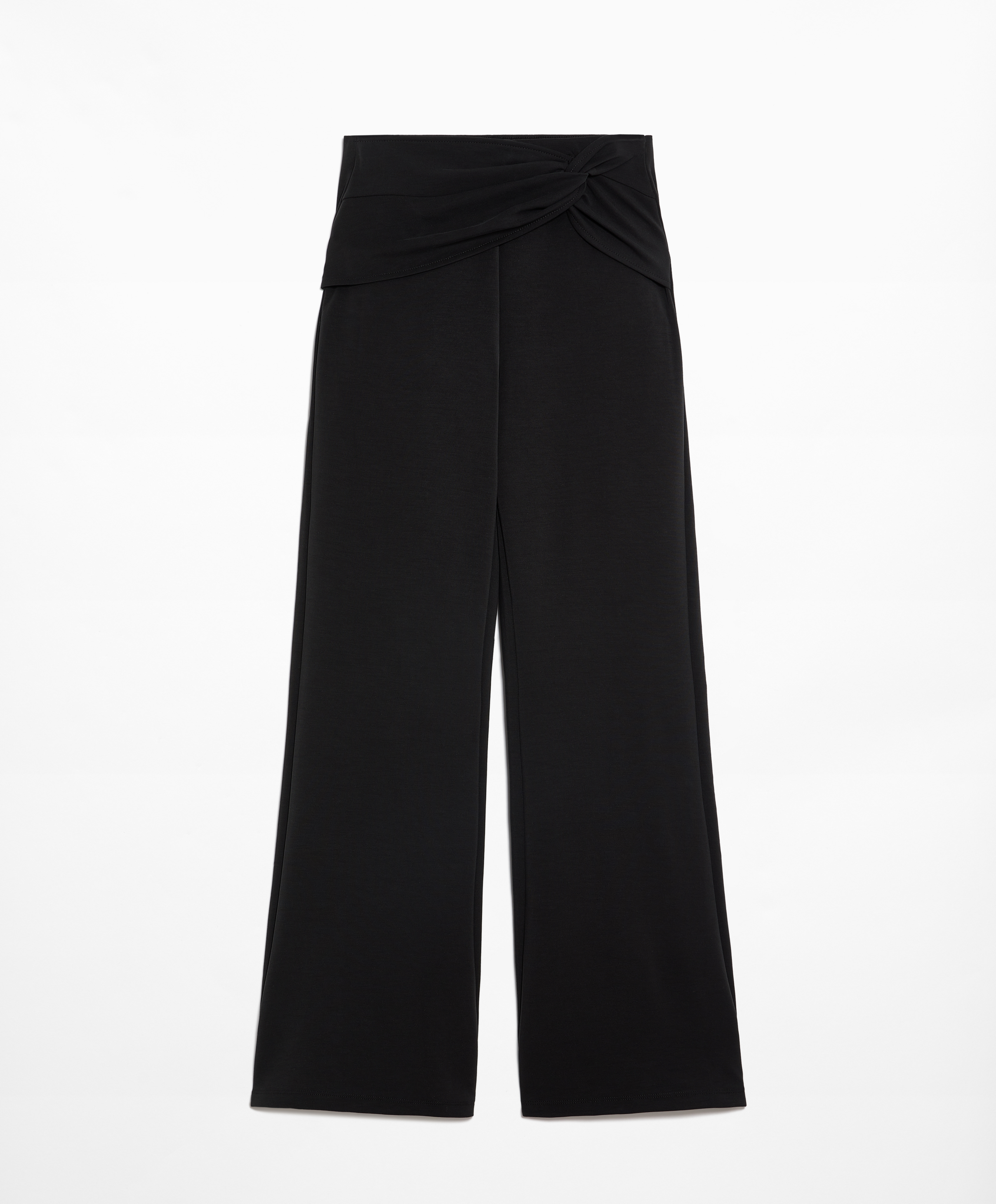 OYSHO Flare trousers with modal