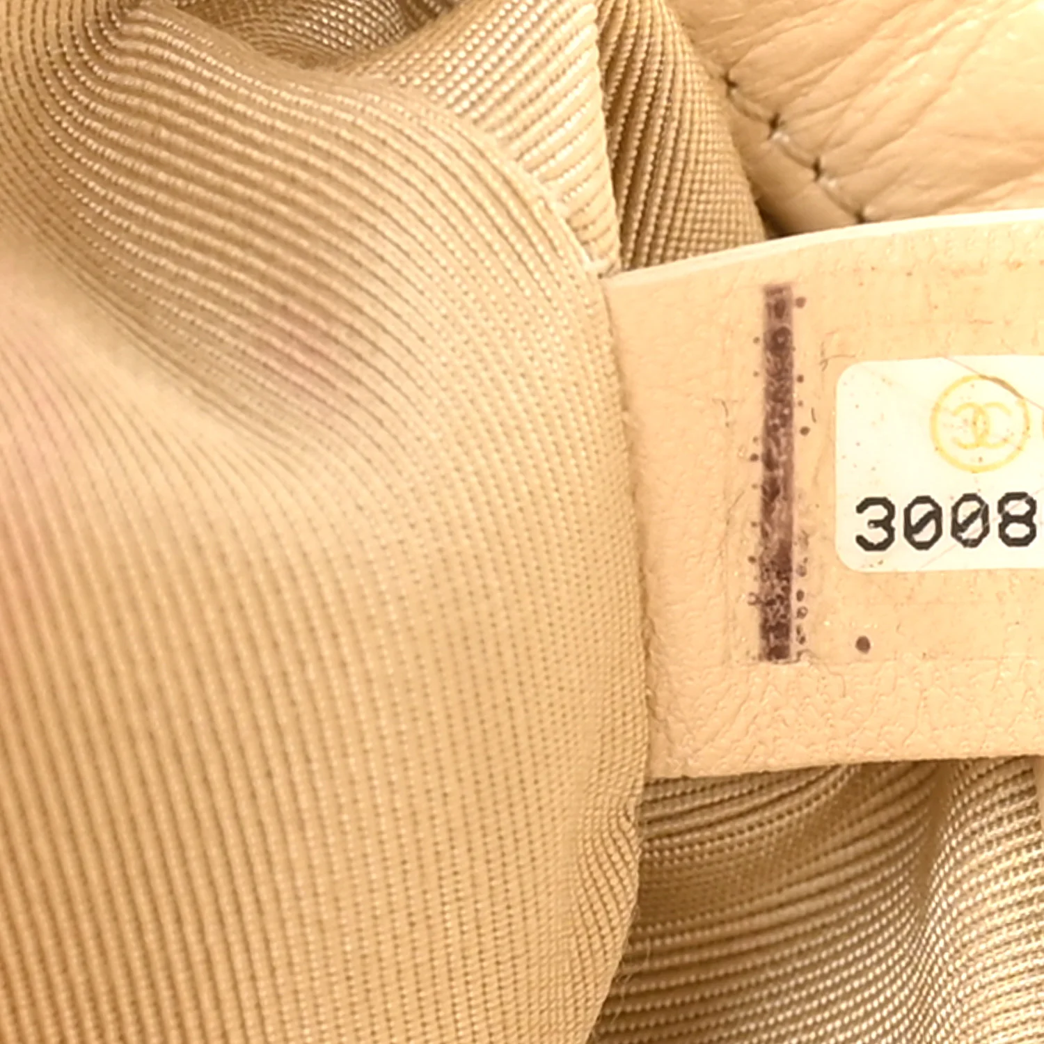 Goatskin Quilted 19 Waist Bag Light Beige - Top Club