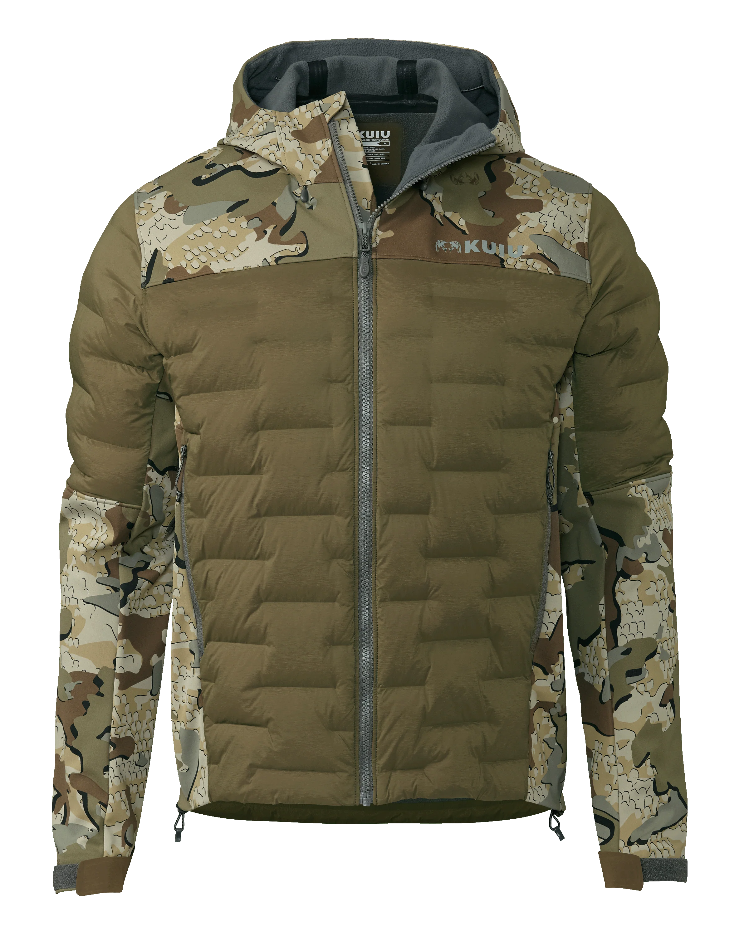 Axis Thermal Hybrid Hooded Jacket | Valo