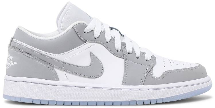 Air Jordan 1 Low White Wolf Grey dc0774-105 - Sneaker Replica Workshop