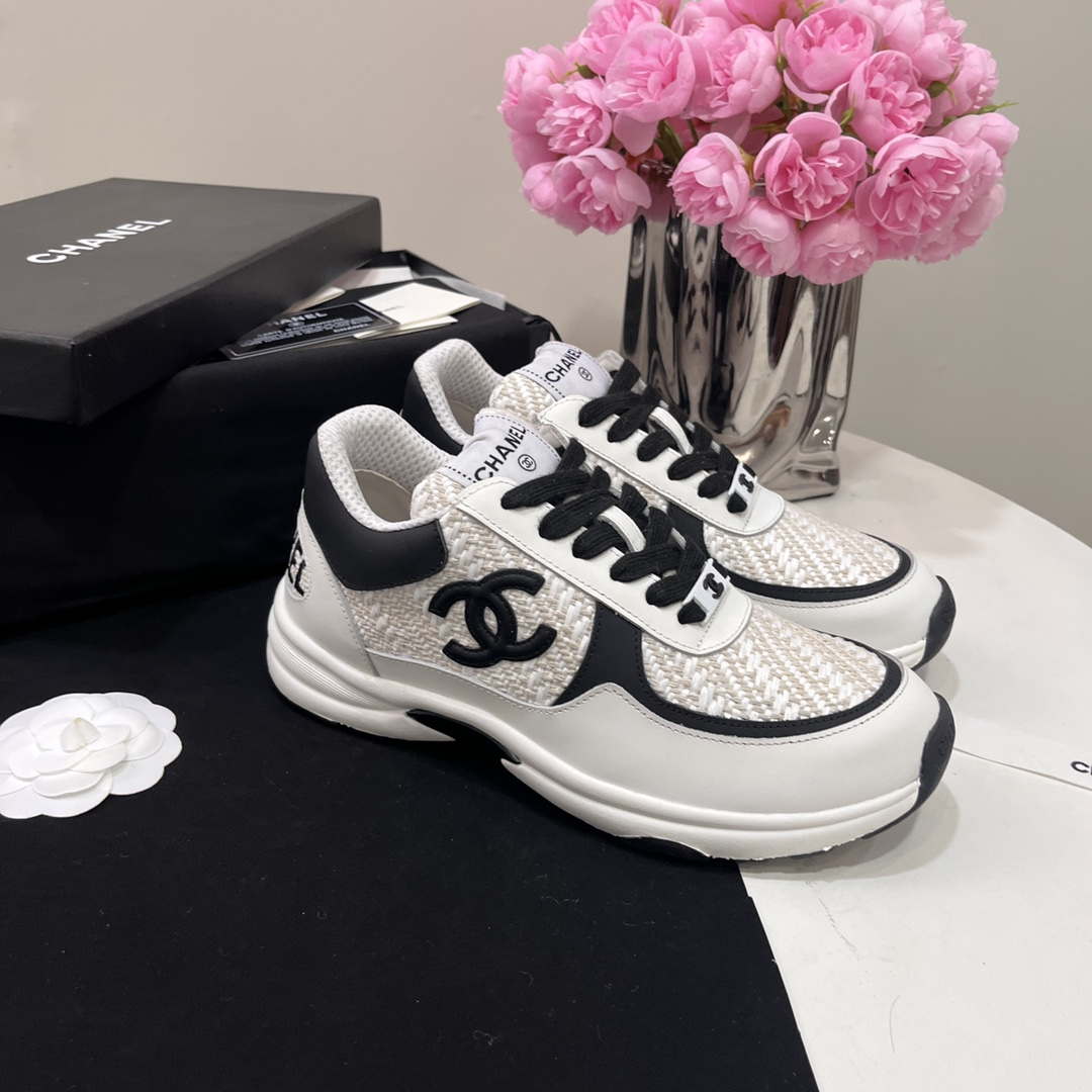 Chanel G39066  Men Women's Panda casual Trainer Sneaker C91203 - Sneaker Replica Workshop