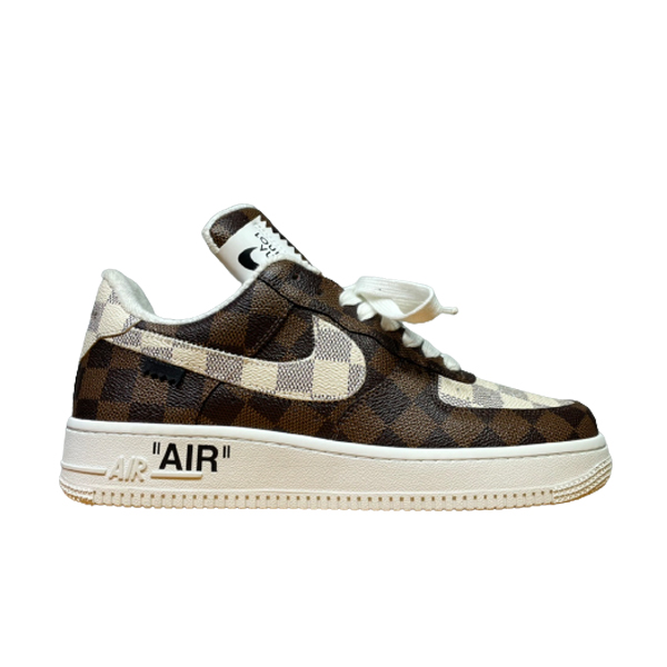 LOUIS VUITTON X NIKE AIR FORCE 1 LOW-TOP SNEAKERS   LVS132 - Sneaker Replica Workshop
