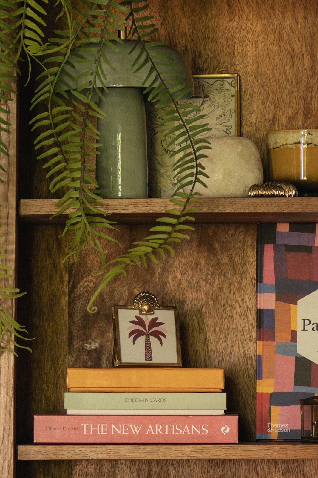 Goudkleurig fotolijstje met schelp