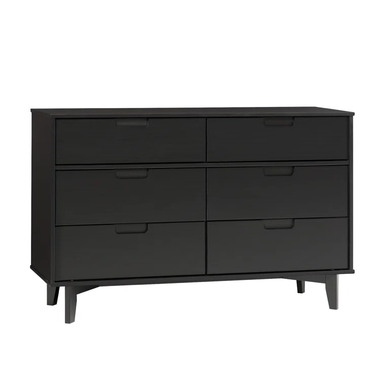 Yarber Groove 6 Drawer Double Dresser
