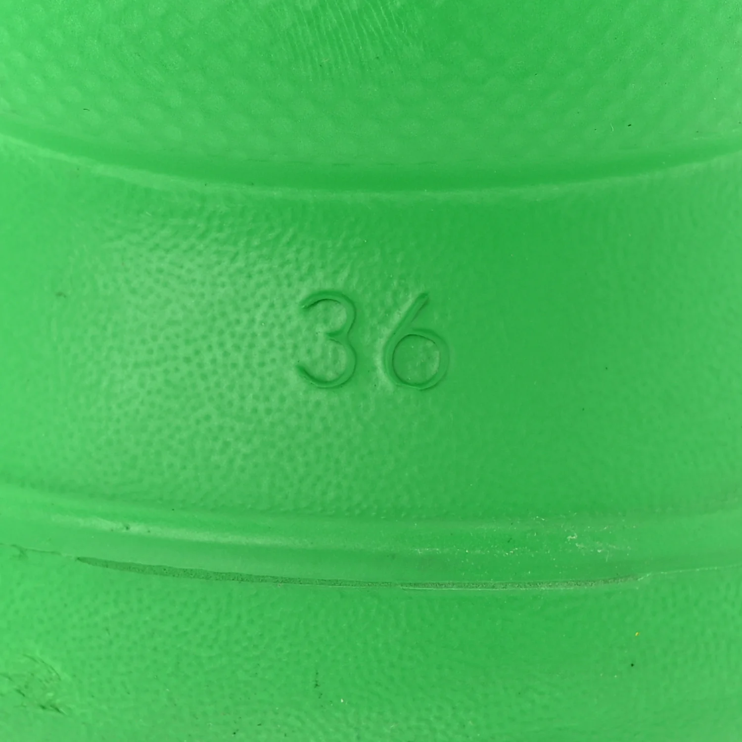 X CROCS Rubber Womens Rain Boots 36 Grass Green - Top Club