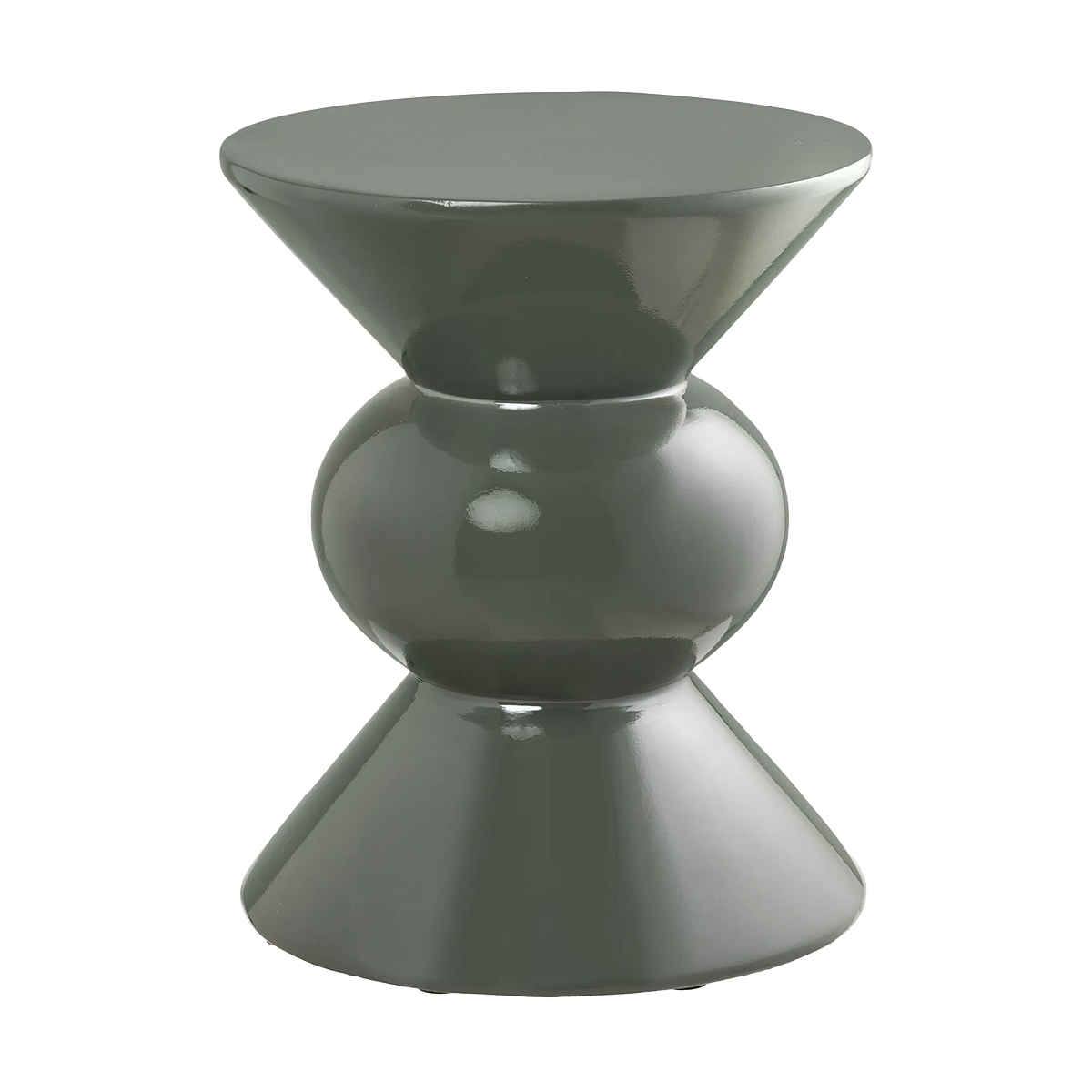 Bijzettafel Gloria groen Ø34 cm