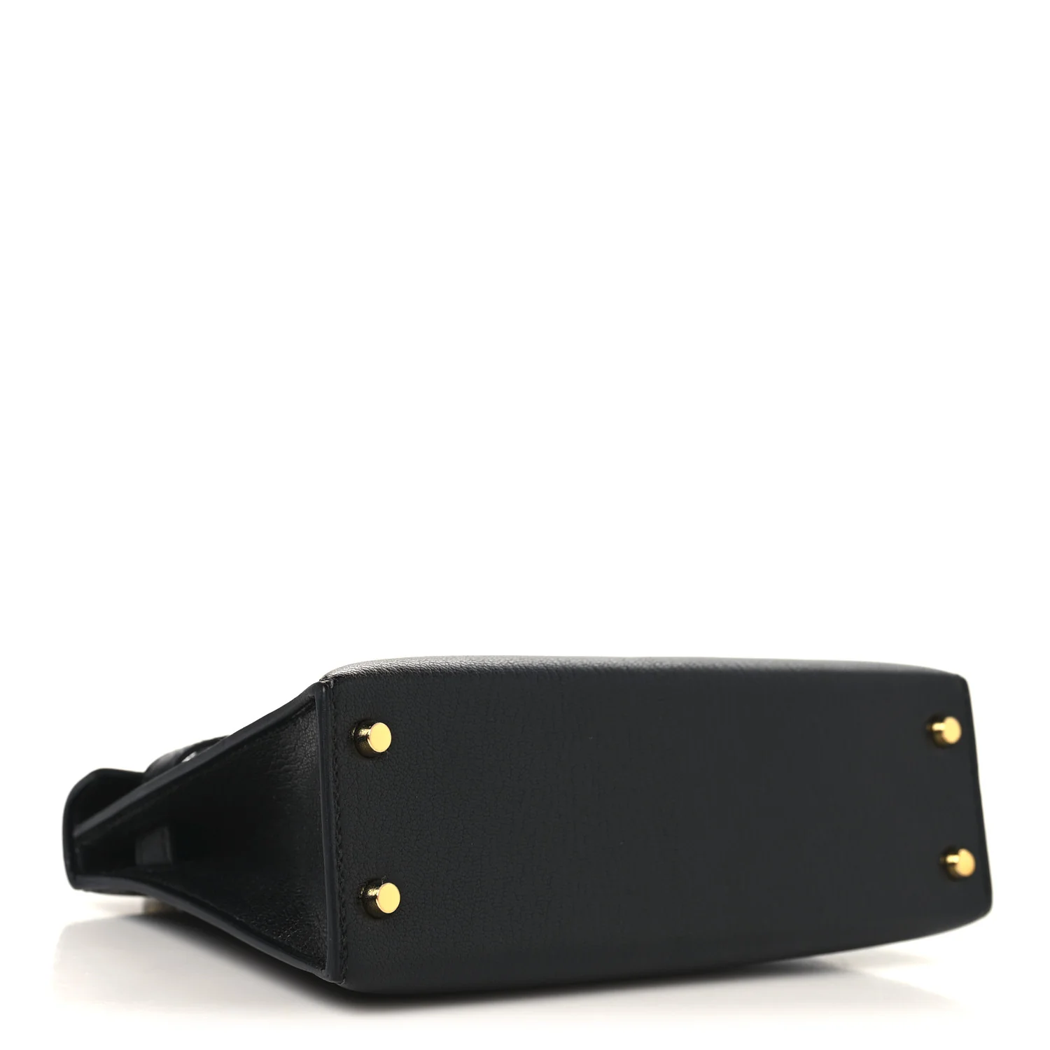 Chevre Chamkila Mini Kelly Sellier 20 Black - Top Club