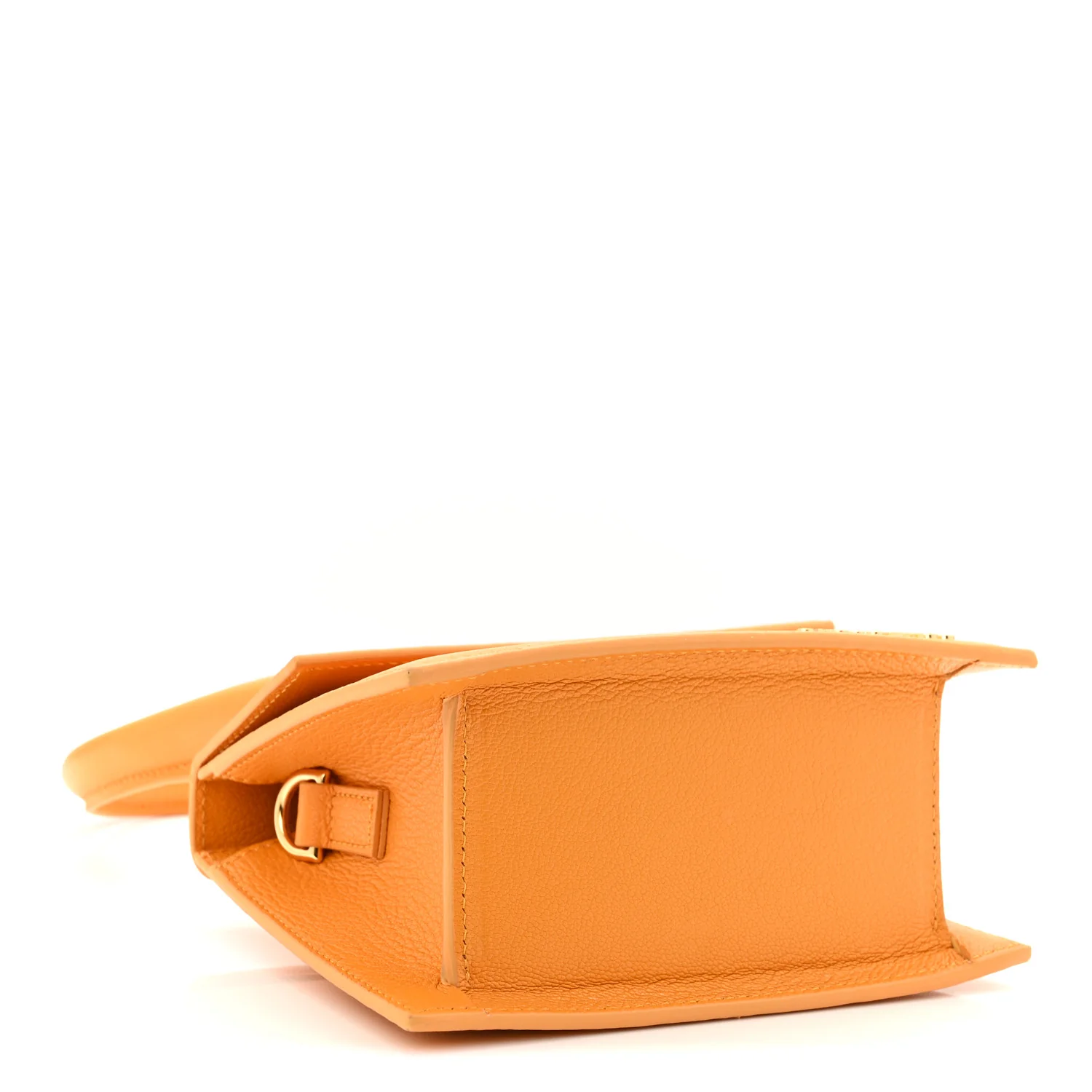 Grained Calfskin Le Chiquito Moyen Dark Orange - Top Club