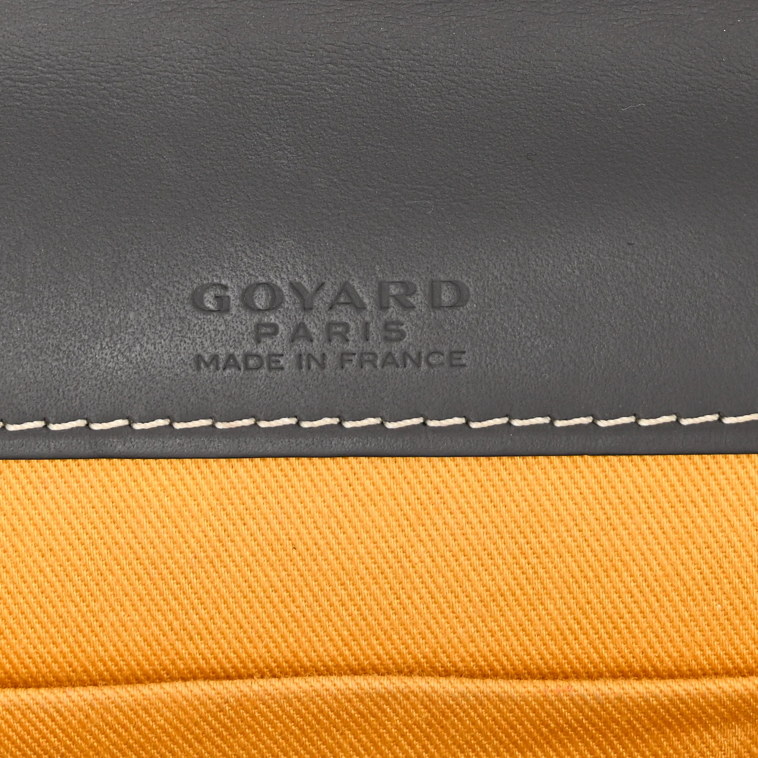 Goyardine Monte Carlo Bois Clutch With Strap Gray - Top Club