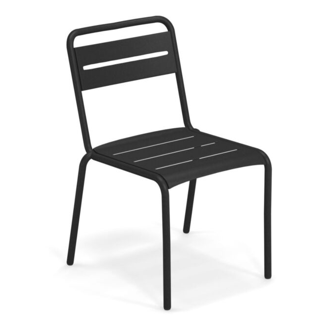 Tuinstoel Star zwart